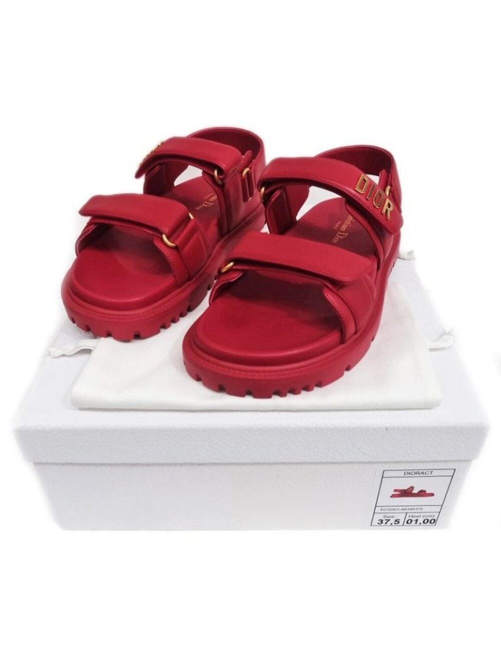 Dioract Sandals Kcq547 Lab34 R375 Size 37 1 2 Apparel - Picture 10 of 10